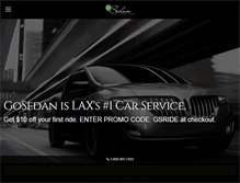 Tablet Screenshot of gosedan.com
